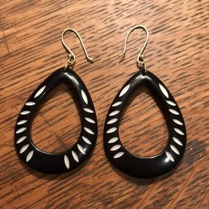 Noonday Carver Teardrop Earrings